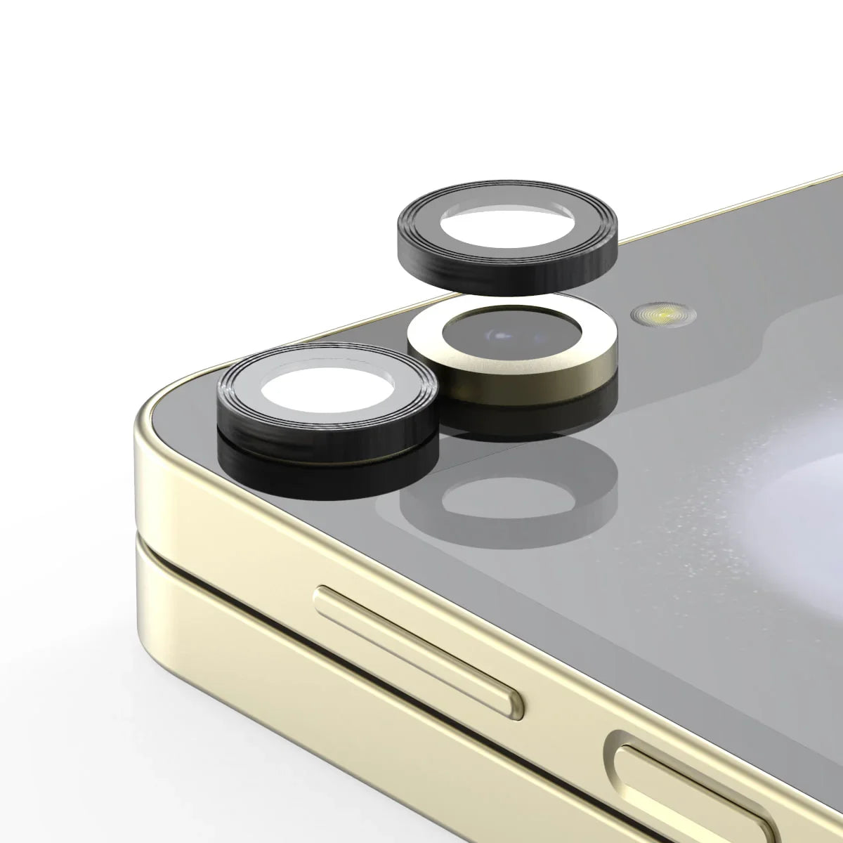 Araree Samsung Z Flip 6 Core Camera Glass With Metal Ring - Clear - Tashqila Araree Samsung Z Flip 6 Core Camera Glass With Metal Ring - Clear - Tashqila